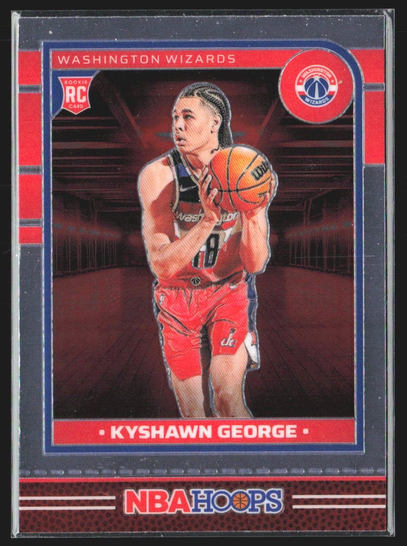 2024 Panini Hoops Kyshawn George Rookie Card RC #254 🏀 front