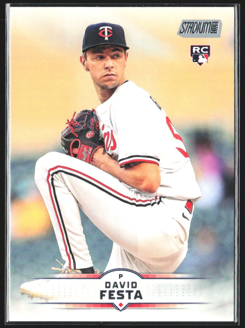 2025 Topps Stadium Club David Festa #186 RC front