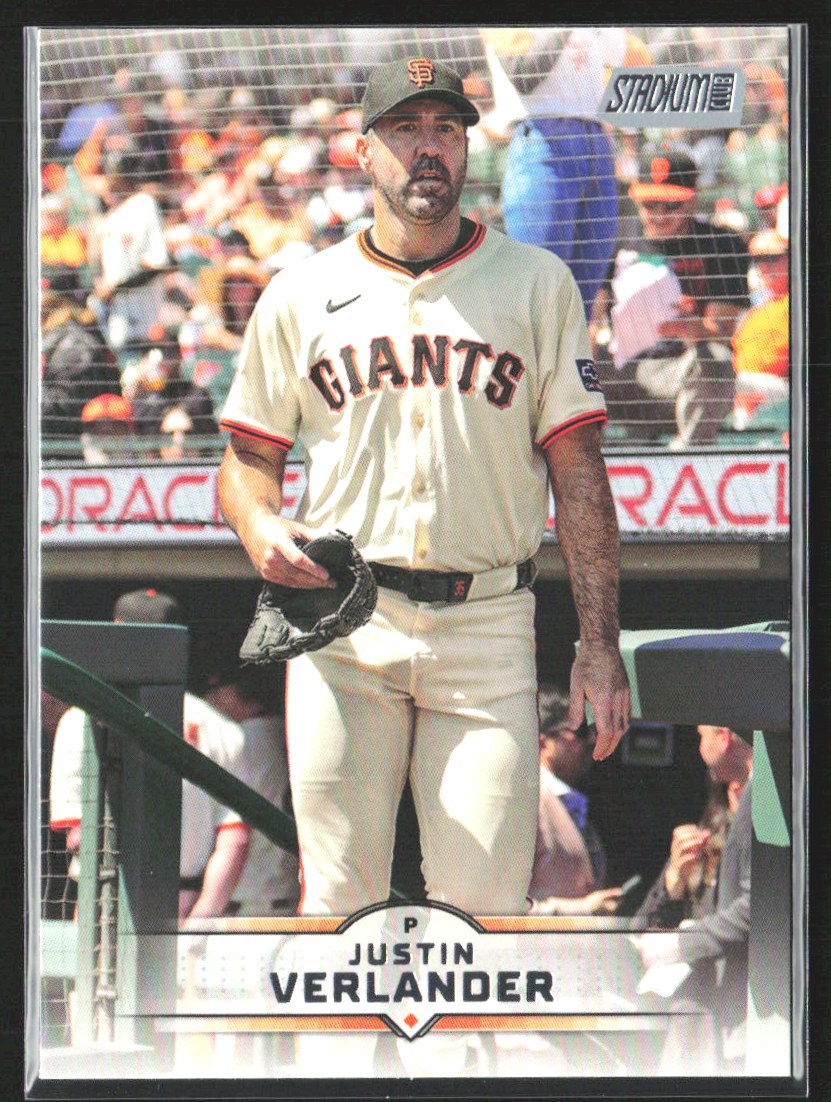 2025 Topps Stadium Club Justin Verlander #162 front