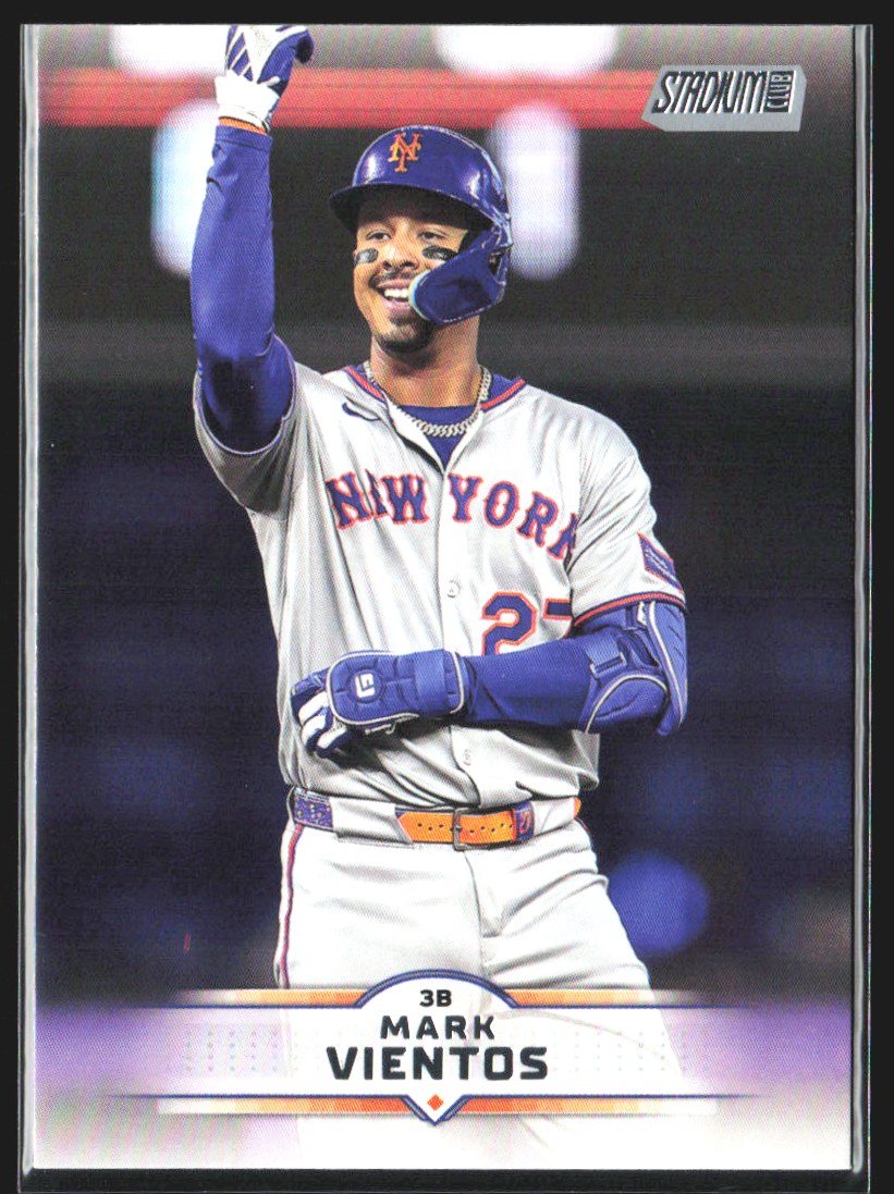 2025 Topps Stadium Club Mark Vientos #129 Baseball Card Raw front