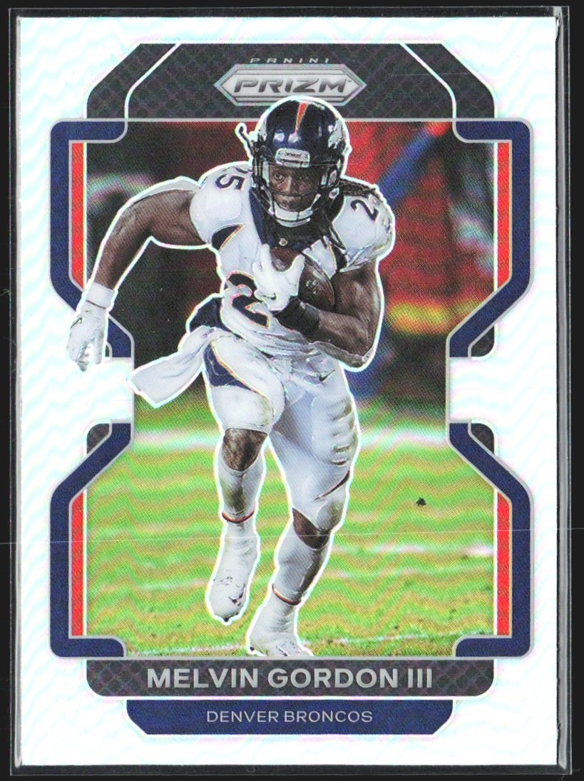 2021 Panini Prizm Melvin Gordon III #202 front