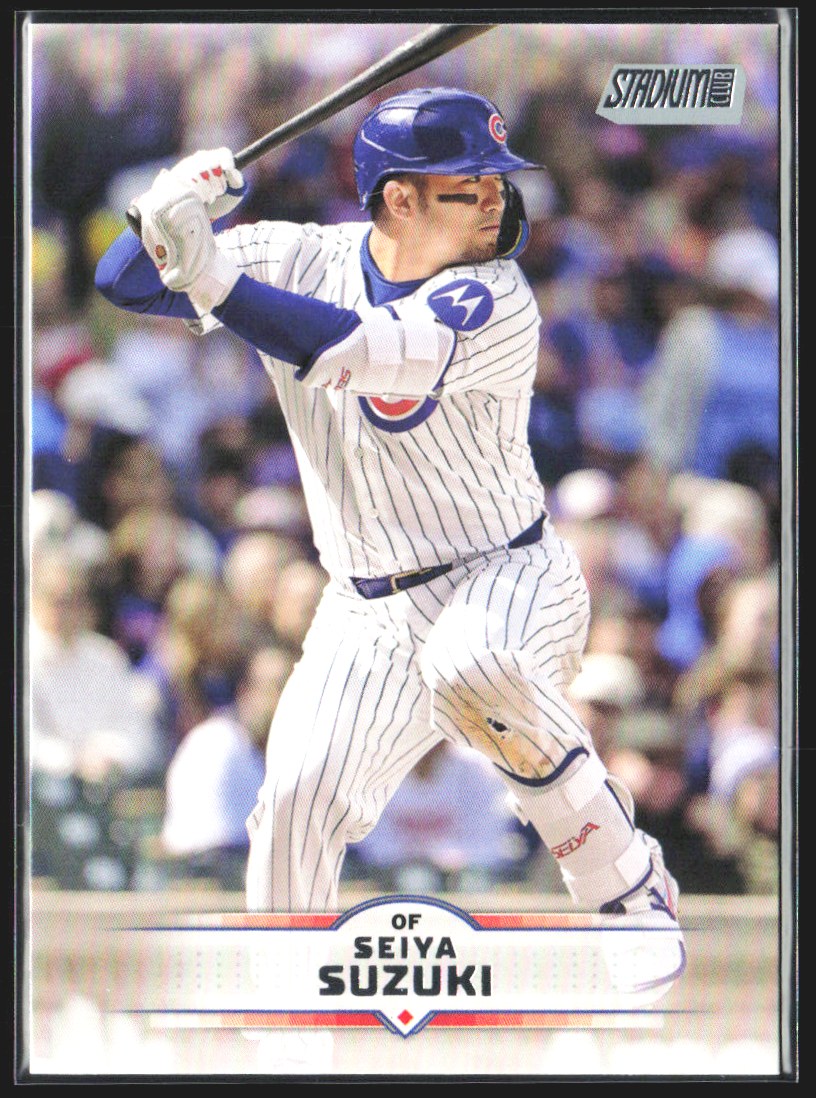 2025 Topps Stadium Club Seiya Suzuki #63 Baseball Card Raw front