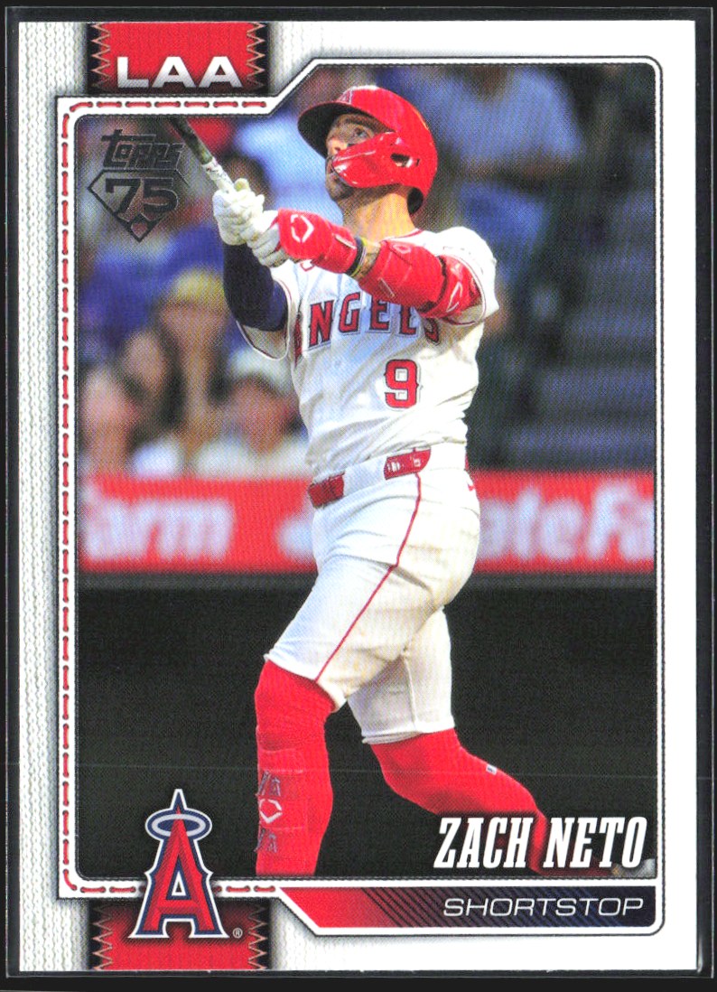 2026 Topps Series One Zach Neto #230 RC Rookie Baseball Card ⚾️🔥 front