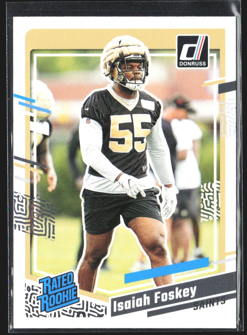 2023 Donruss Isaiah Foskey #373 RC front