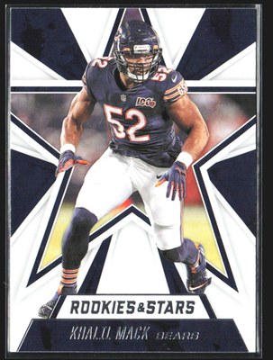 2020 Panini Rookies & Stars Khalil Mack #62 Football Card Raw front
