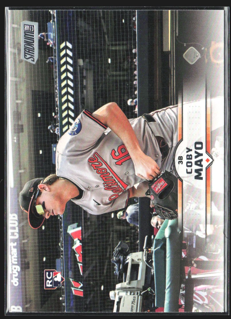2025 Topps Stadium Club Coby Mayo RC Rookie Card #62 front