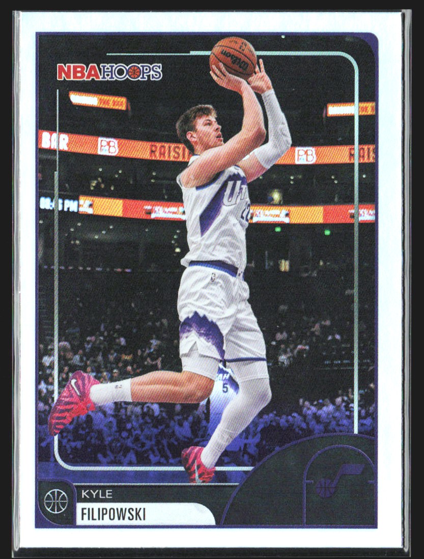 2026 Topps NBA Hoops Kyle Filipowski RC Rookie Card #179 🔥🏀 front