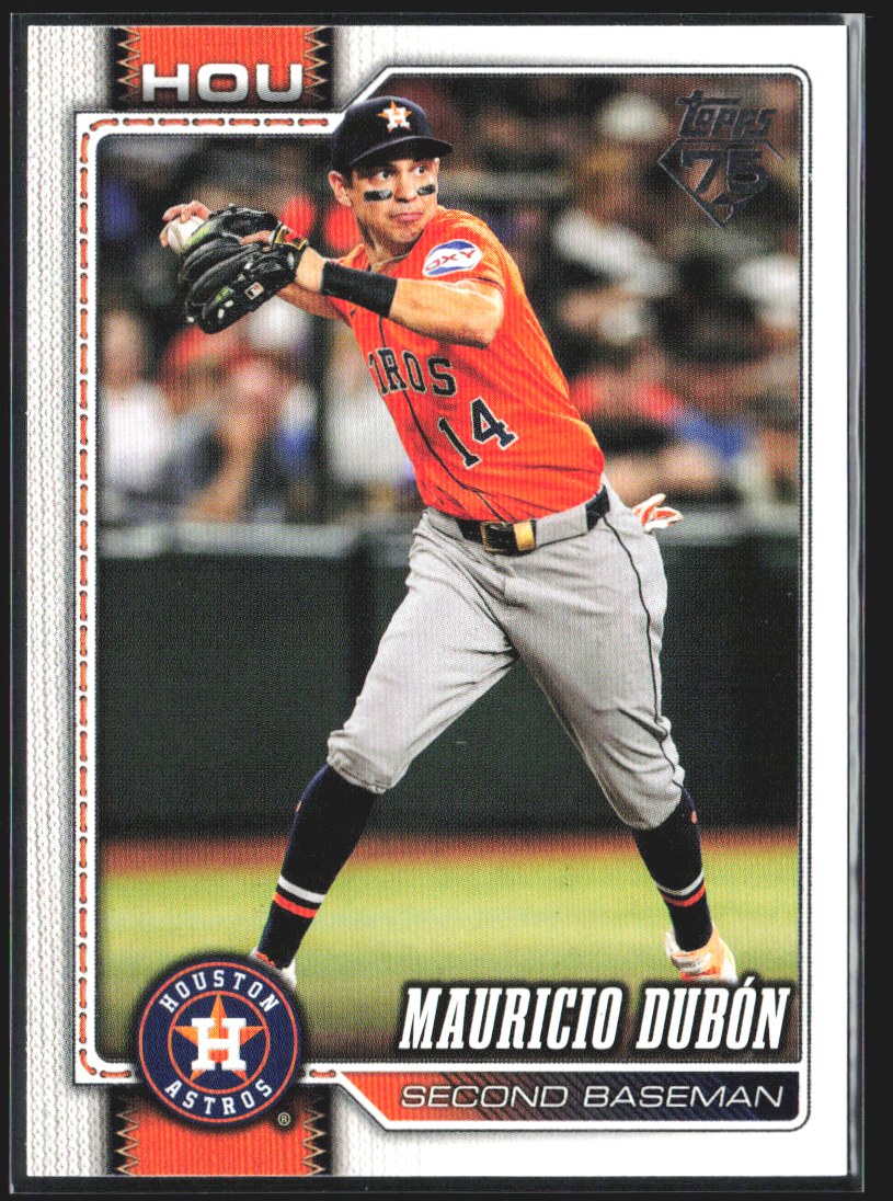 2026 Topps Series One Mauricio Dubon #191 Baseball Card ⚾️ front
