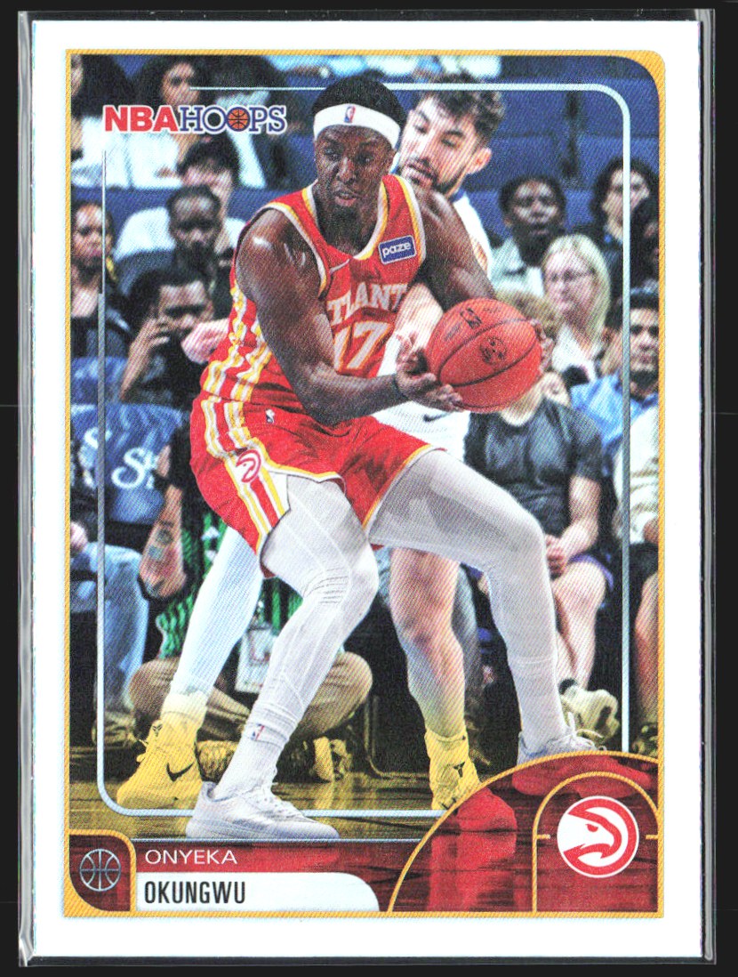 2026 Topps NBA Hoops Onyeka Okongwu #36 Base Card RC 🔥🏀 front
