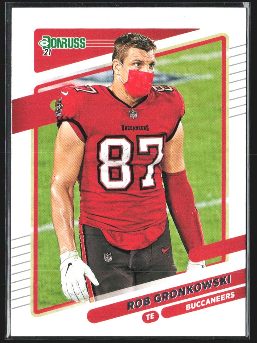 2021 Donruss Rob Gronkowski #104 front