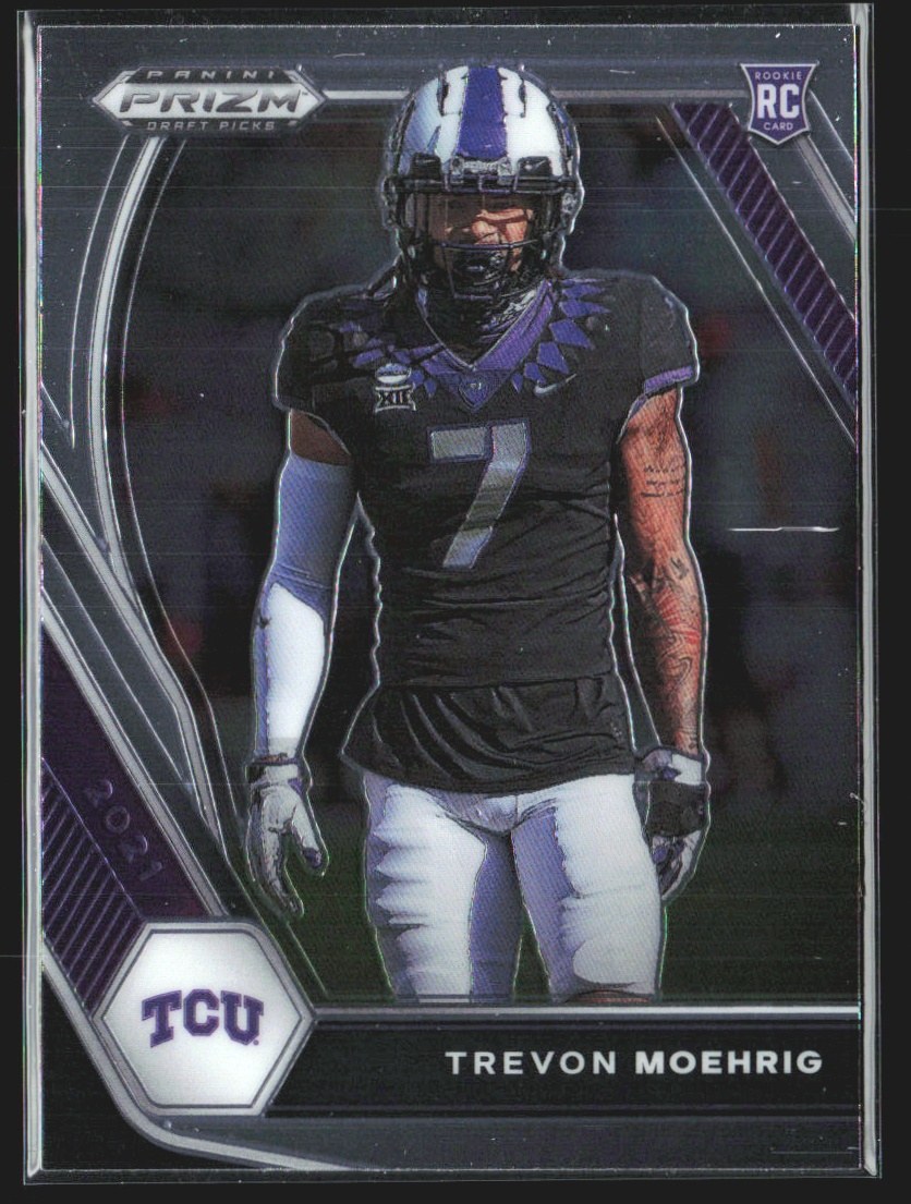 2021 Panini Prizm Draft Picks Trevon Moehrig #146 RC front