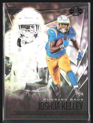 2020 Panini Illusions Joshua Kelley RC Holo Foil Rookie Card #40 front