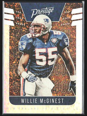 2020 Panini Prestige WILLIE MCGINEST #OS-WM front