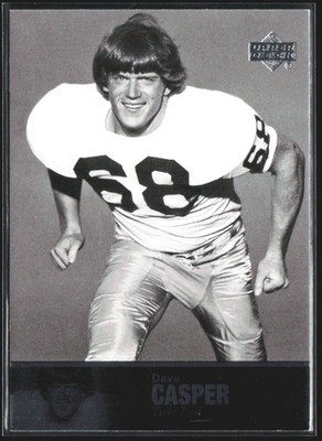 2011 Upper Deck College Football Legends Dave Casper #44 front
