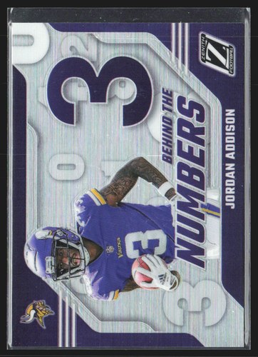 2023 Unknown 2023 Panini Zenith Jordan Addison #14 RC front